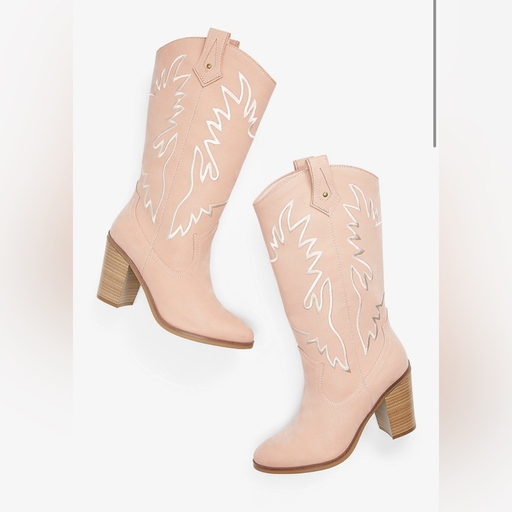 Women's Pink Western Boots